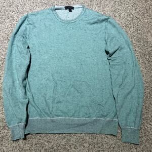 Saks Fifth Avenue Wool Sweater Turquoise M